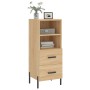 Sonoma oak plywood sideboard 34.5x34x90 cm by vidaXL, Sideboards - Ref: Foro24-828679, Price: 74,09 €, Discount: %