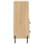 Sonoma oak plywood sideboard 34.5x34x90 cm by vidaXL, Sideboards - Ref: Foro24-828679, Price: 74,09 €, Discount: %