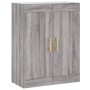 Wall-mounted cabinet in gray Sonoma wood engineering 69.5x34x90 cm by vidaXL, Sideboards - Ref: Foro24-830370, Price: 49,82 €...