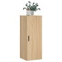 Armario de pared roble Sonoma 34,5x34x90 cm de vidaXL, Aparadores - Ref: Foro24-828871, Precio: 56,49 €, Descuento: %