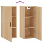 Sonoma oak wall cabinet 34.5x34x90 cm by vidaXL, Sideboards - Ref: Foro24-828871, Price: 55,22 €, Discount: %