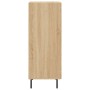 Aparador madera contrachapada color roble Sonoma 34,5x34x90 cm de vidaXL, Aparadores - Ref: Foro24-830463, Precio: 63,15 €, D...