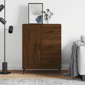 Oak brown engineered wood sideboard 69.5x34x90 cm by vidaXL, Sideboards - Ref: Foro24-830283, Price: 120,99 €, Discount: %