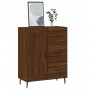 Aparador de madera de ingeniería marrón roble 69,5x34x90 cm de vidaXL, Aparadores - Ref: Foro24-830283, Precio: 120,04 €, Des...