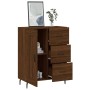 Aparador de madera de ingeniería marrón roble 69,5x34x90 cm de vidaXL, Aparadores - Ref: Foro24-830283, Precio: 120,04 €, Des...