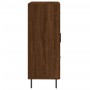 Aparador de madera de ingeniería marrón roble 69,5x34x90 cm de vidaXL, Aparadores - Ref: Foro24-830283, Precio: 120,04 €, Des...