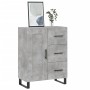 Aparador de madera de ingeniería gris hormigón 69,5x34x90 cm de vidaXL, Aparadores - Ref: Foro24-830288, Precio: 97,36 €, Des...