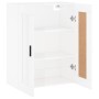 Wandschrank Holzwerkstoff weiß glänzend 69,5x34x90 cm von vidaXL, Sideboards - Ref: Foro24-830398, Preis: 71,70 €, Rabatt: %