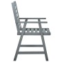 Garden dining chairs 6 pcs solid gray acacia wood by vidaXL, Garden chairs - Ref: Foro24-3065524, Price: 468,19 €, Discount: %