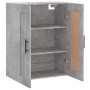 Armario de pared madera ingeniería gris hormigón 69,5x34x90 cm de vidaXL, Aparadores - Ref: Foro24-830408, Precio: 51,00 €, D...