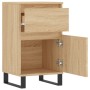 Sideboards 2 pcs engineered wood Sonoma oak 40x35x70 cm by vidaXL, Sideboards - Ref: Foro24-831171, Price: 80,73 €, Discount: %