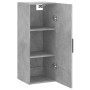 Betongrauer Wandschrank 34,5x34x90 cm von vidaXL, Sideboards - Ref: Foro24-828880, Preis: 45,53 €, Rabatt: %