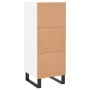 Aparador madera de ingeniería blanco 34,5x34x90 cm de vidaXL, Aparadores - Ref: Foro24-830468, Precio: 62,82 €, Descuento: %