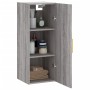 Armario de pared gris Sonoma 34,5x34x90 cm de vidaXL, Aparadores - Ref: Foro24-828850, Precio: 45,75 €, Descuento: %