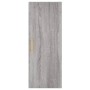 Armario de pared gris Sonoma 34,5x34x90 cm de vidaXL, Aparadores - Ref: Foro24-828850, Precio: 45,75 €, Descuento: %