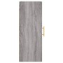 Armario de pared gris Sonoma 34,5x34x90 cm de vidaXL, Aparadores - Ref: Foro24-828850, Precio: 45,75 €, Descuento: %