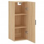 Wandschrank aus Sonoma-Eiche, 34,5 x 34 x 90 cm von vidaXL, Sideboards - Ref: Foro24-828855, Preis: 43,37 €, Rabatt: %