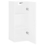 White wall cabinet 34.5x34x90 cm by vidaXL, Sideboards - Ref: Foro24-828868, Price: 47,03 €, Discount: %