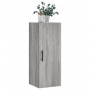 Armario de pared gris Sonoma 34,5x34x90 cm de vidaXL, Aparadores - Ref: Foro24-828882, Precio: 46,80 €, Descuento: %