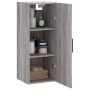 Armario de pared gris Sonoma 34,5x34x90 cm de vidaXL, Aparadores - Ref: Foro24-828882, Precio: 46,80 €, Descuento: %