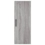 Armario de pared gris Sonoma 34,5x34x90 cm de vidaXL, Aparadores - Ref: Foro24-828882, Precio: 46,80 €, Descuento: %