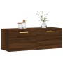 Eichenbrauner Wandschrank aus Holzwerkstoff, 100 x 36,5 x 35 cm von vidaXL, Schließfächer und Lagerschränke - Ref: Foro24-830...