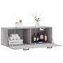 Wall-mounted engineered wood cabinet in Sonoma grey, 100x36.5x35 cm by vidaXL, Lockers and storage cabinets - Ref: Foro24-830...