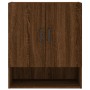 Oak brown engineered wood wall cabinet 60x31x70 cm by vidaXL, Lockers and storage cabinets - Ref: Foro24-829915, Price: 57,99...