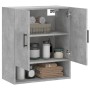 Concrete gray engineered wood wall cabinet 60x31x70 cm by vidaXL, Lockers and storage cabinets - Ref: Foro24-829920, Price: 6...