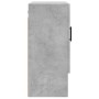 Concrete gray engineered wood wall cabinet 60x31x70 cm by vidaXL, Lockers and storage cabinets - Ref: Foro24-829920, Price: 6...