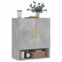 Engineered wood gray concrete wall cabinet 60x31x70 cm by vidaXL, Lockers and storage cabinets - Ref: Foro24-829896, Price: 5...