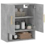 Engineered wood gray concrete wall cabinet 60x31x70 cm by vidaXL, Lockers and storage cabinets - Ref: Foro24-829896, Price: 5...