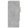 Engineered wood gray concrete wall cabinet 60x31x70 cm by vidaXL, Lockers and storage cabinets - Ref: Foro24-829896, Price: 5...