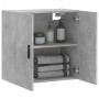 Concrete gray engineered wood wall cabinet 60x31x60 cm by vidaXL, Lockers and storage cabinets - Ref: Foro24-829984, Price: 5...