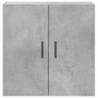 Concrete gray engineered wood wall cabinet 60x31x60 cm by vidaXL, Lockers and storage cabinets - Ref: Foro24-829984, Price: 5...