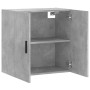 Concrete gray engineered wood wall cabinet 60x31x60 cm by vidaXL, Lockers and storage cabinets - Ref: Foro24-829984, Price: 5...