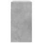 Concrete gray engineered wood wall cabinet 60x31x60 cm by vidaXL, Lockers and storage cabinets - Ref: Foro24-829984, Price: 5...