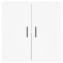 White engineered wood wall cabinet 60x31x60 cm by vidaXL, Lockers and storage cabinets - Ref: Foro24-829980, Price: 58,61 €, ...