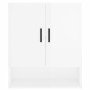 Glossy white engineered wood wall cabinet 60x31x70 cm by vidaXL, Lockers and storage cabinets - Ref: Foro24-829910, Price: 60...