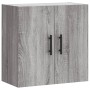 Sonoma gray engineered wood wall cabinet 60x31x60 cm by vidaXL, Lockers and storage cabinets - Ref: Foro24-829994, Price: 46,...