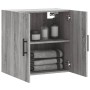 Sonoma grauer Wandschrank aus Holzwerkstoff, 60 x 31 x 60 cm von vidaXL, Schließfächer und Lagerschränke - Ref: Foro24-829994...