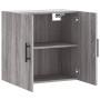 Sonoma gray engineered wood wall cabinet 60x31x60 cm by vidaXL, Lockers and storage cabinets - Ref: Foro24-829994, Price: 46,...