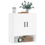 White engineered wood wall cabinet 60x31x70 cm by vidaXL, Lockers and storage cabinets - Ref: Foro24-829916, Price: 59,99 €, ...