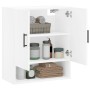 White engineered wood wall cabinet 60x31x70 cm by vidaXL, Lockers and storage cabinets - Ref: Foro24-829916, Price: 59,99 €, ...