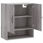 Armario de pared madera de ingeniería gris Sonoma 60x31x70 cm de vidaXL, Taquillas y armarios de almacenamiento - Ref: Foro24...