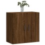 Oak brown engineered wood wall cabinet 60x31x60 cm by vidaXL, Lockers and storage cabinets - Ref: Foro24-829979, Price: 60,58...