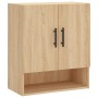 Armario de pared madera de ingeniería roble Sonoma 60x31x70 cm de vidaXL, Taquillas y armarios de almacenamiento - Ref: Foro2...