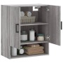 Sonoma grauer Wandschrank aus Holzwerkstoff, 60 x 31 x 70 cm von vidaXL, Schließfächer und Lagerschränke - Ref: Foro24-829914...