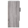 Sonoma gray engineered wood wall cabinet 60x31x70 cm by vidaXL, Lockers and storage cabinets - Ref: Foro24-829914, Price: 57,...