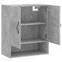 Concrete gray engineered wood wall cabinet 60x31x70 cm by vidaXL, Lockers and storage cabinets - Ref: Foro24-829904, Price: 5...